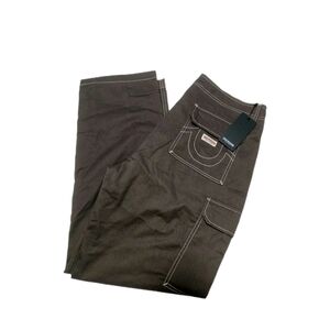 True Religion Dark Brown Cargo Pants